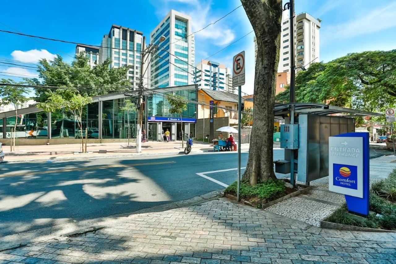 Flat Em Frente Ao Metro Moema São Paulo Eksteriør bilde